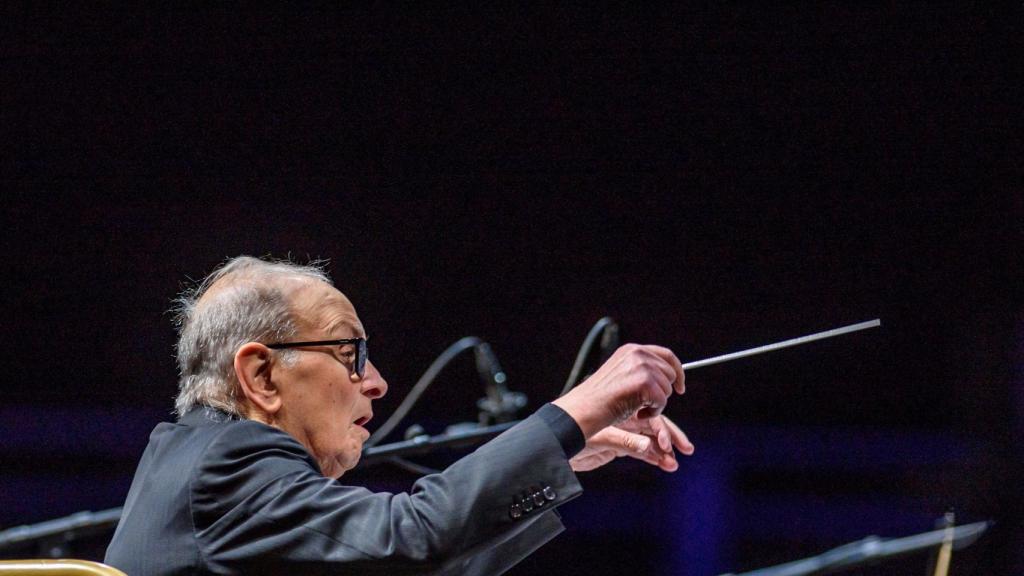 Ennio Morricone en Madrid.