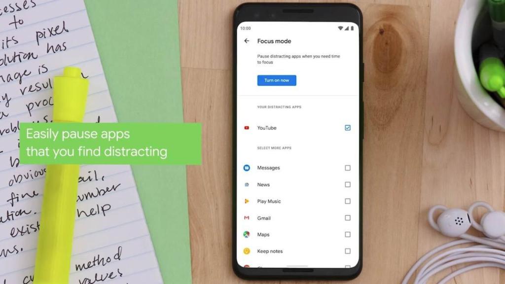 Google te ayudará a centrarte bloqueando las apps que te distraen