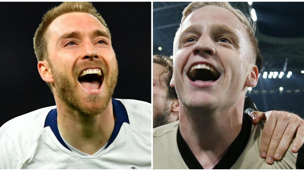 Eriksen y Van de Beek