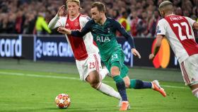 Eriksen, en el Ajax de Ámsterdam - Tottenham