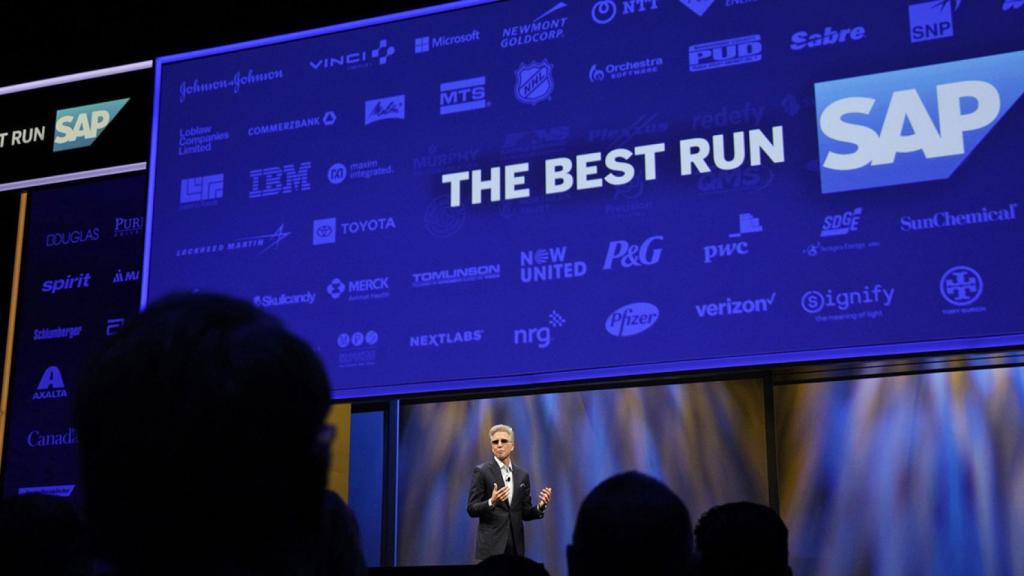 Bill McDermott, consejero delegado de SAP, en la primera jornada del SAPPHIRE NOW 2019