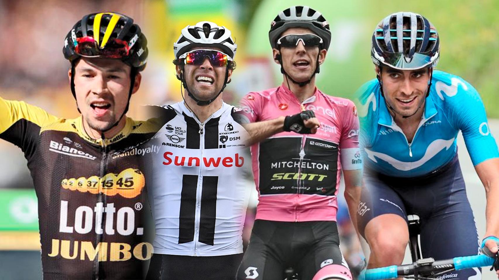 Roglic, Dumoulin, Yates y Landa