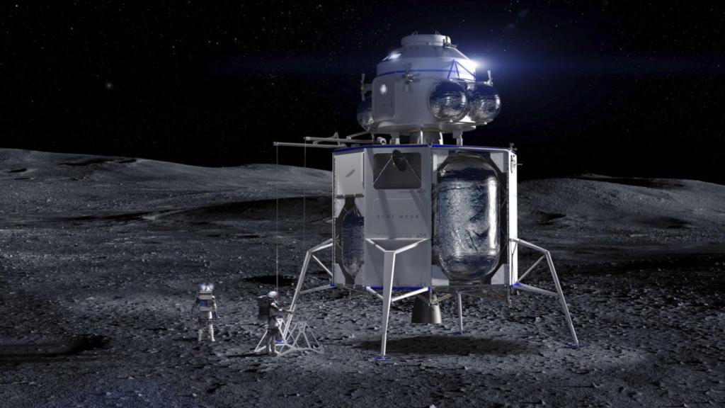 Lander lunar