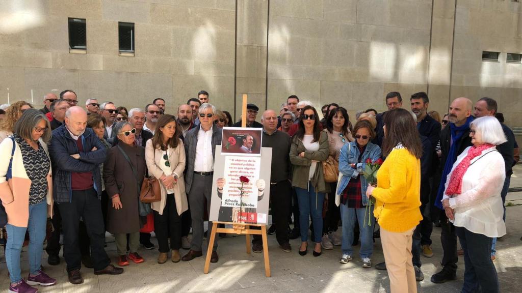 El socialismo coruñés llora la muerte de Rubalcaba