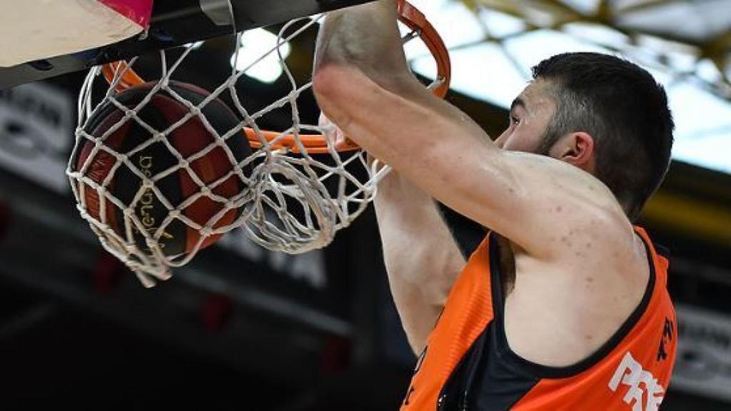 El Valencia Basket ante el Movistar Estudiantes. Foto: www.acb.com