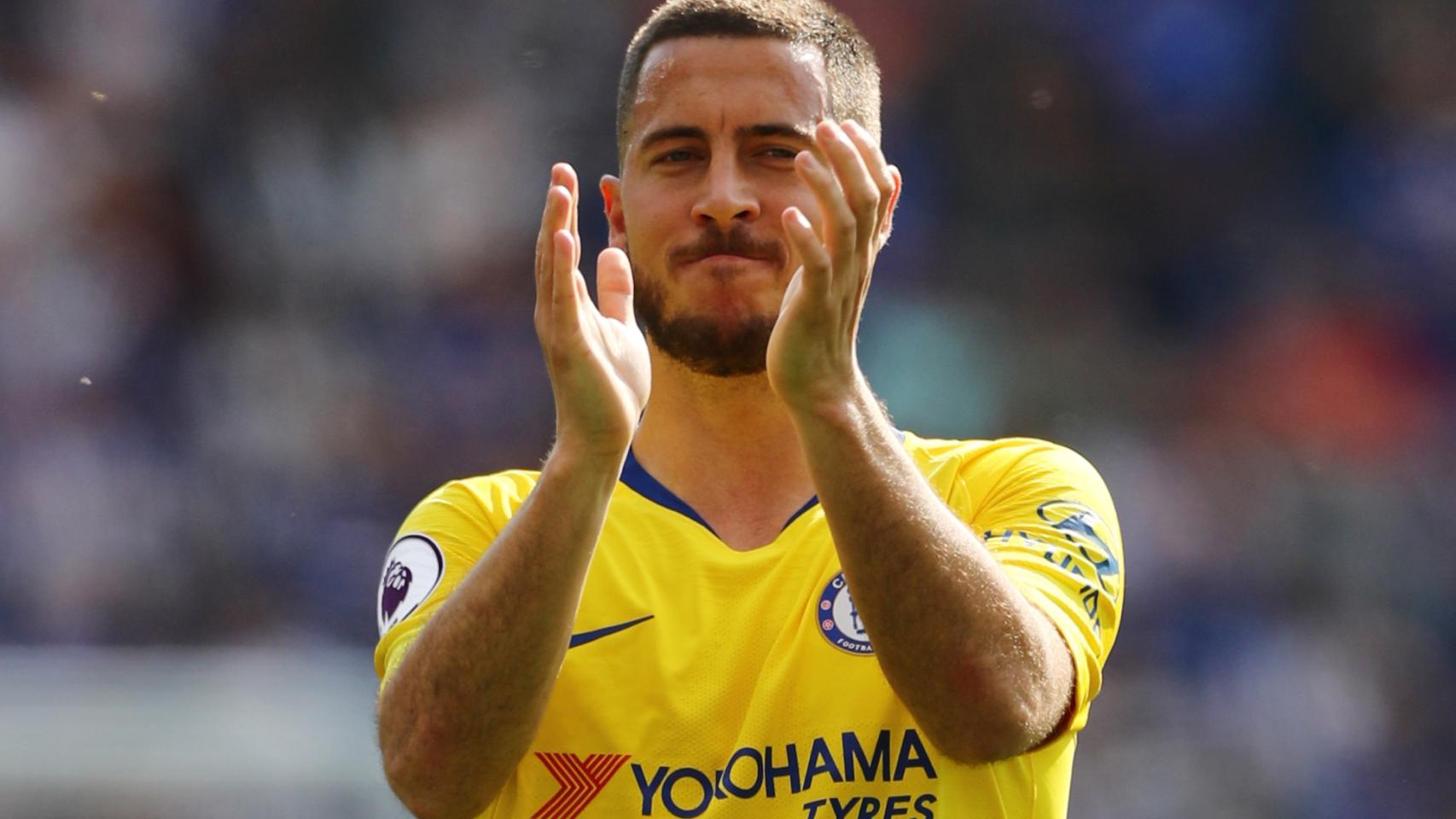 Eden Hazard se despide de la afición del Chelsea