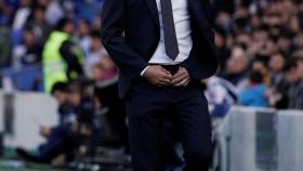 Zidane, en la banda de Anoeta