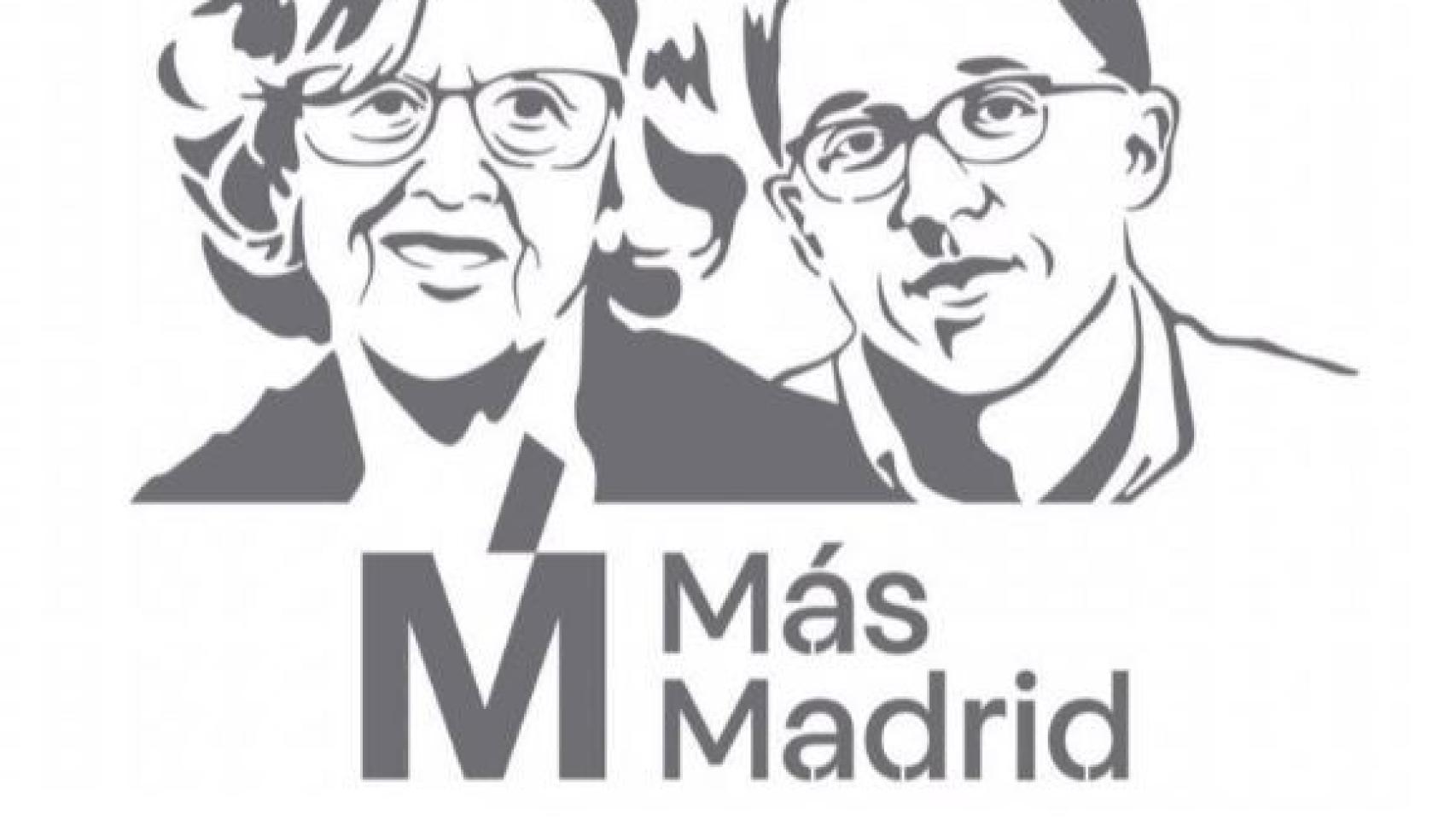 Imagen de los candidatos Manuela Carmena e Íñigo Errejón a la Comunidad de Madrid