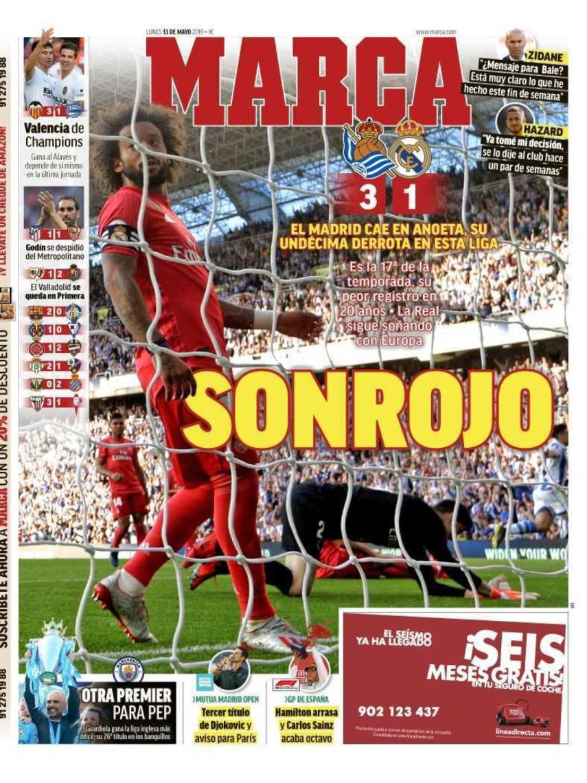 La portada del diario MARCA (13/02/2019)