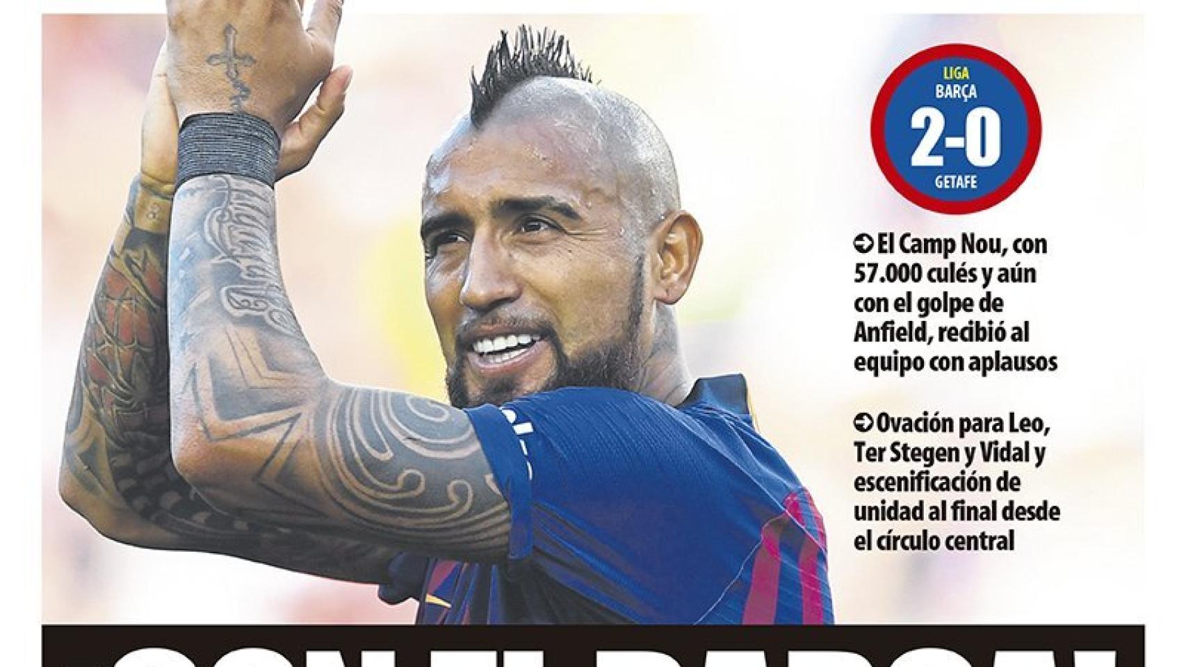 La portada del diario Mundo Deportivo (13/05/2019)