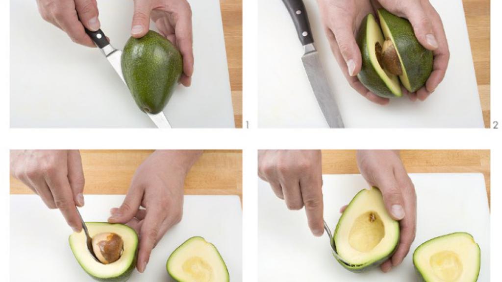 Cómo preparar el aguacate para su consumo.