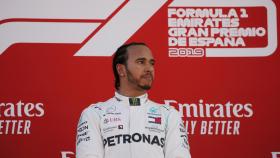 Lewis Hamilton, en el Gran Premio de España de la Fórmula 1