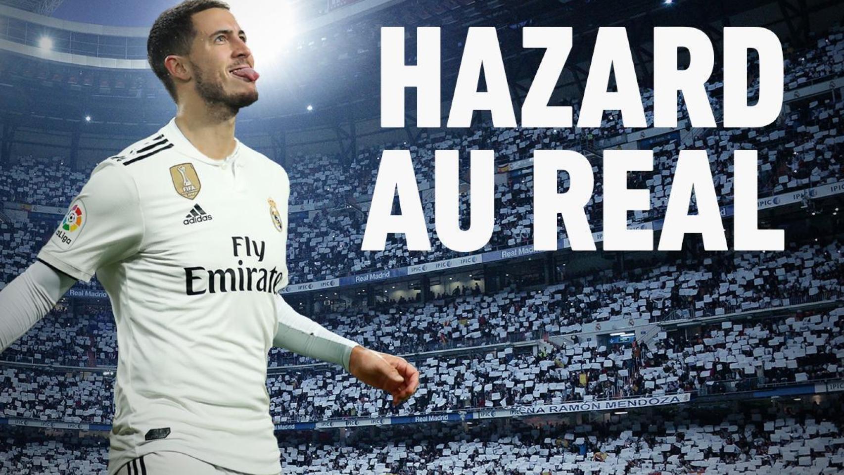 Hazard, cuestión de días: L'Équipe ya le viste con la camiseta del Real Madrid