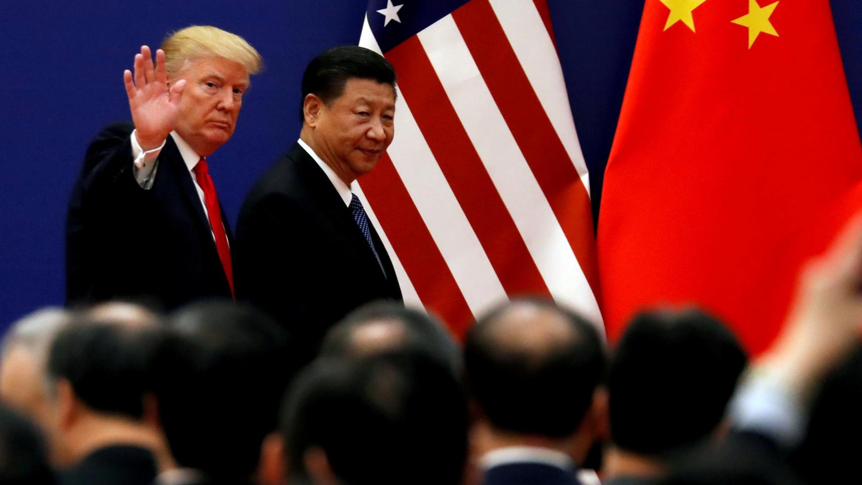 Trump y Xi Jinping, en una imagen de archivo.