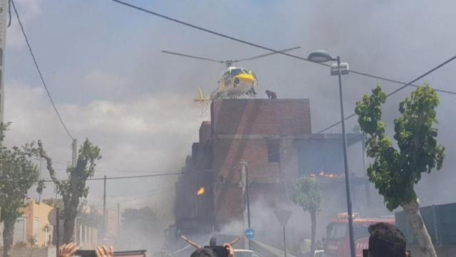 Incendio en Ibiza