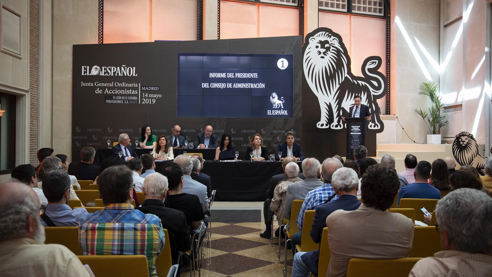 El Español ha presentado sus positivos resultados en la Junta de Accionistas.