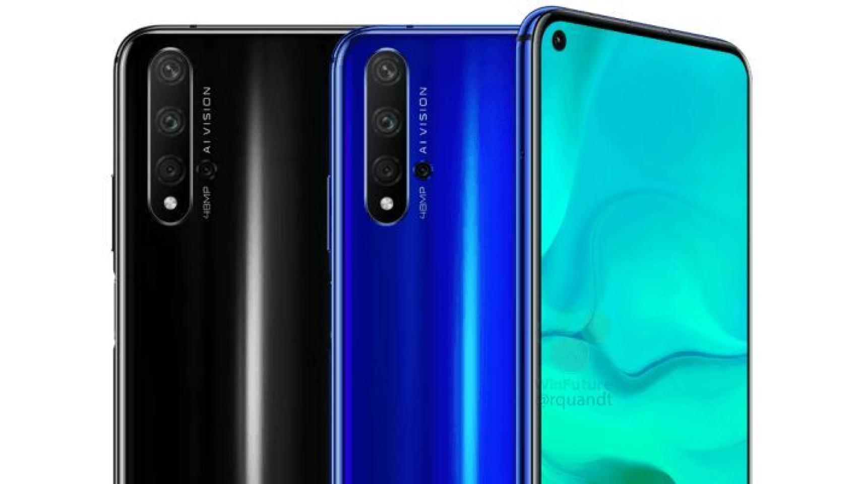 El Honor 20 es filtrado: especificaciones e imágenes de prensa