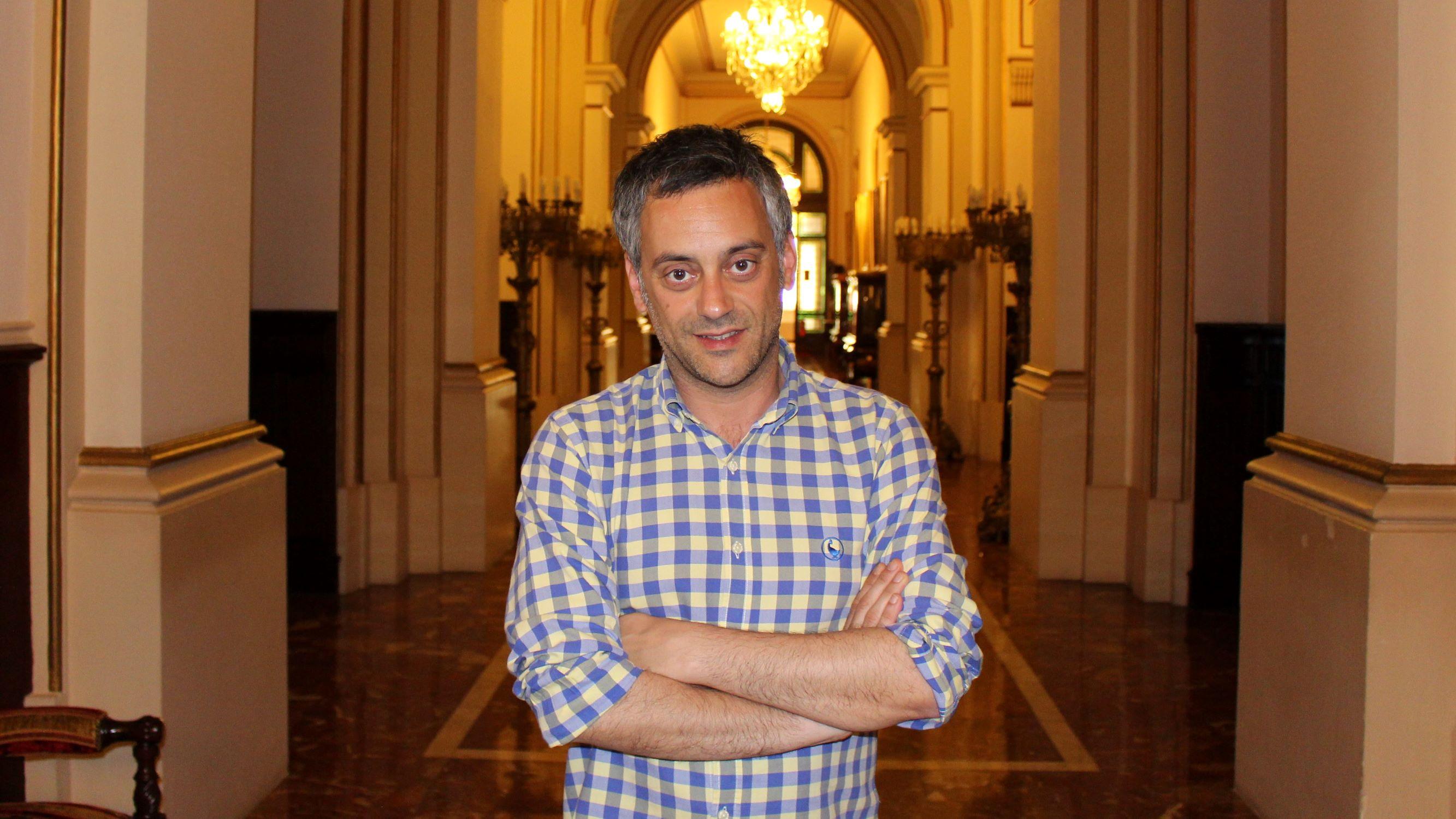 Xulio Ferreiro, alcalde y candidato de Marea Atlántica.