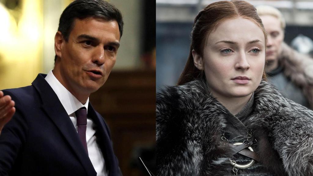 Pedro Sánchez y Sansa Stark.