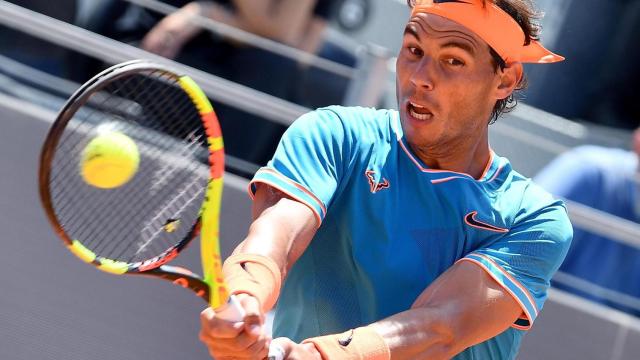 Nadal en el Masters 1000 de Roma