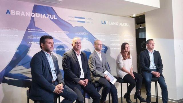 El equipo de Jesús Martínez Loira para las elecciones del Deportivo