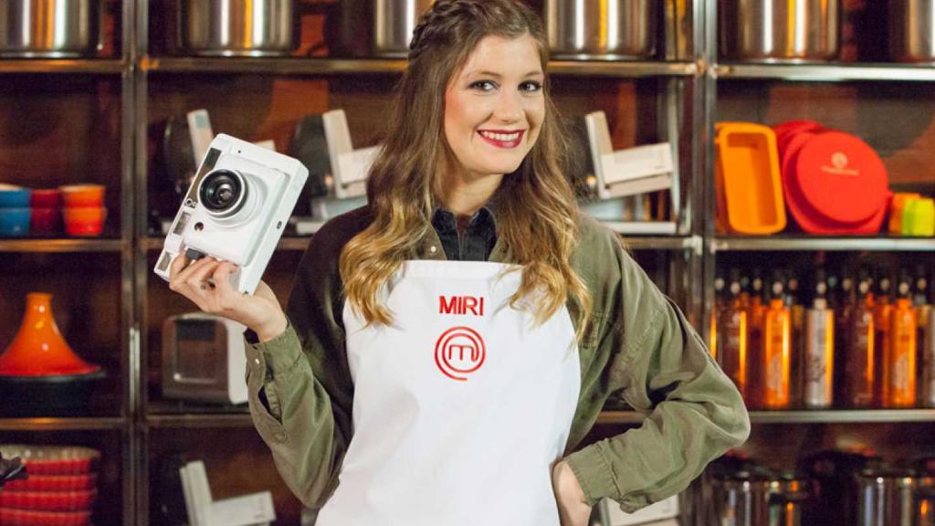 Miri Pérez-Cabrero en una imagen promocional de su edición de 'MasterChef'.