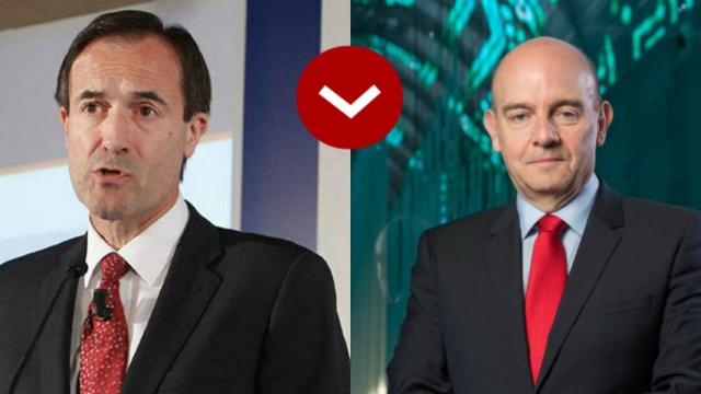 A LOS LEONES: Manuel Menéndez  (Liberbank) y Ramón Aragonés (NH Hoteles)