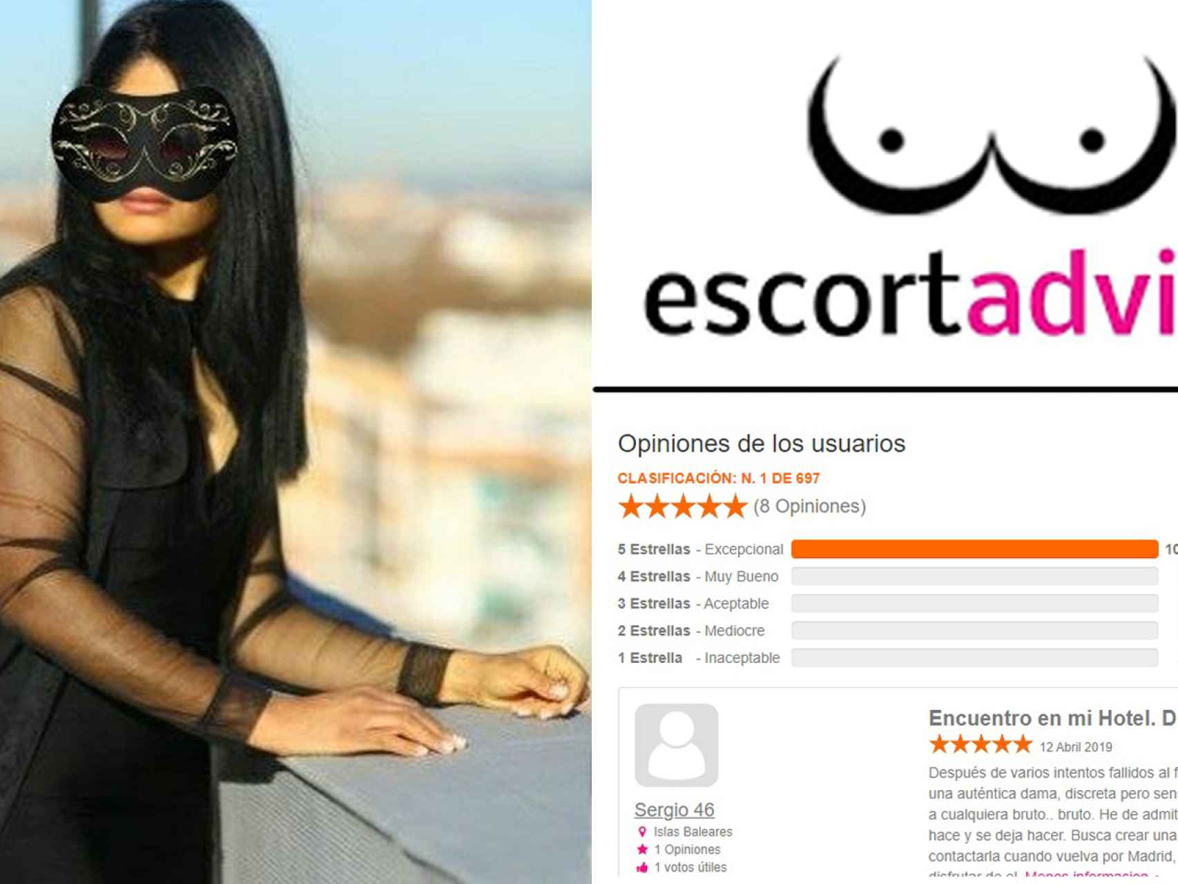 Gema Secret, la número uno en el Tripadvisor de la prostitución en España  que cada vez gana más clientes