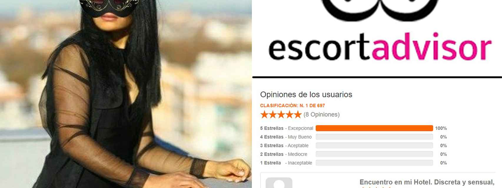 Gema Secret, la número uno en el Tripadvisor de la prostitución en España  que cada vez gana más clientes