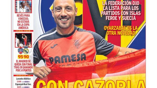 La portada del diario AS (18/05/2019)