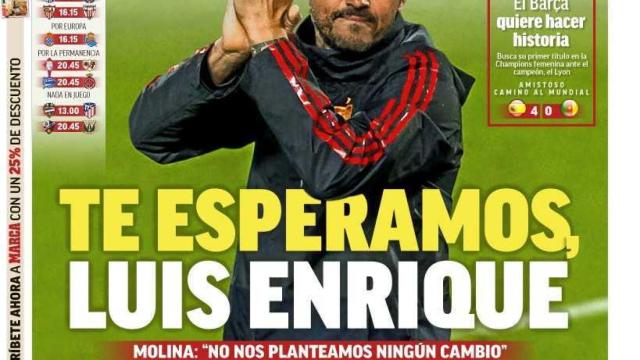 La portada del diario MARCA (18/05/2019)