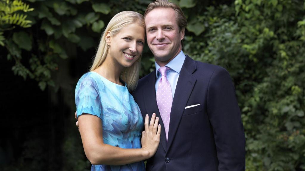 Lady Gabriella Windsor y su prometido, Thomas Kingston.