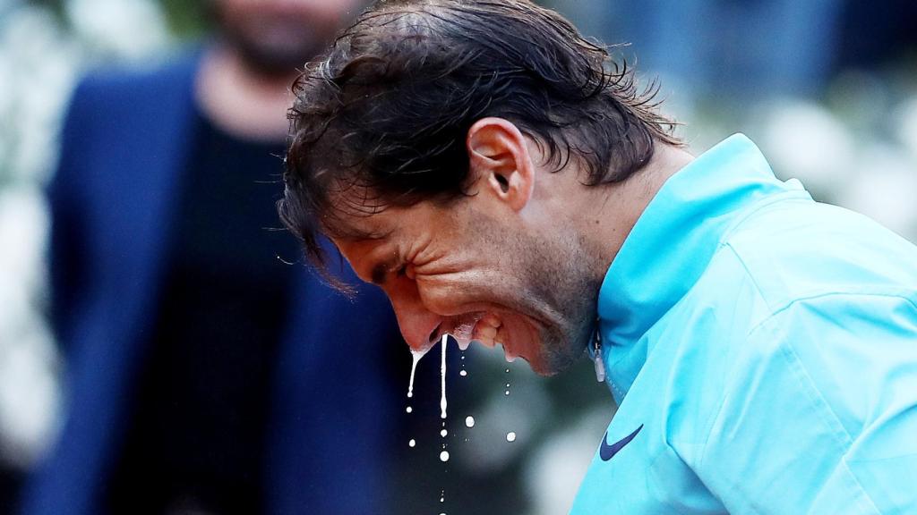 Nadal, en la celebración de su título en Roma.