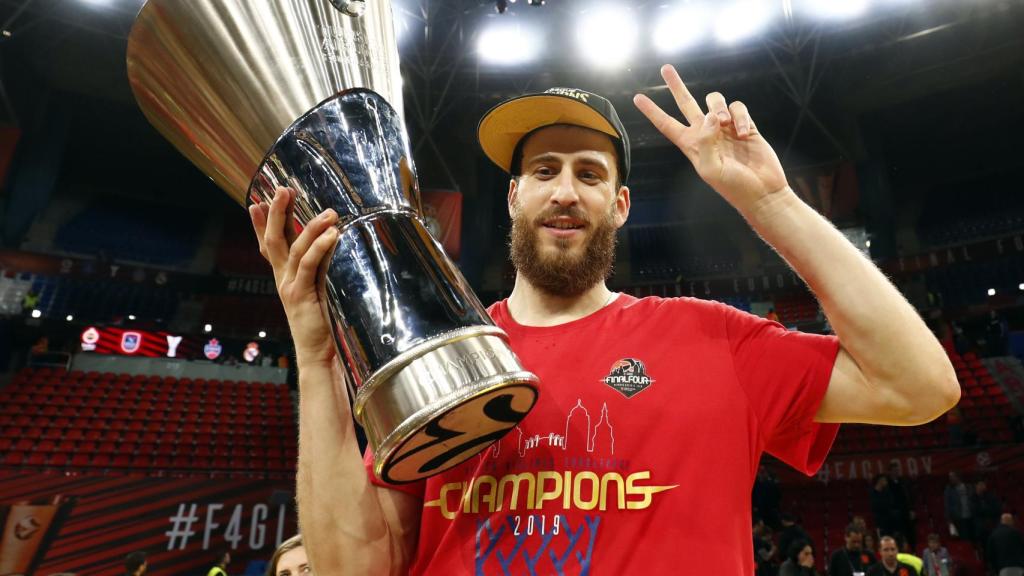 Sergio Rodríguez, campeón de la Euroliga con el CSKA