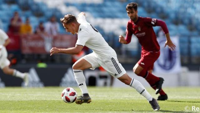 Dani Gómez contra el Pontevedra