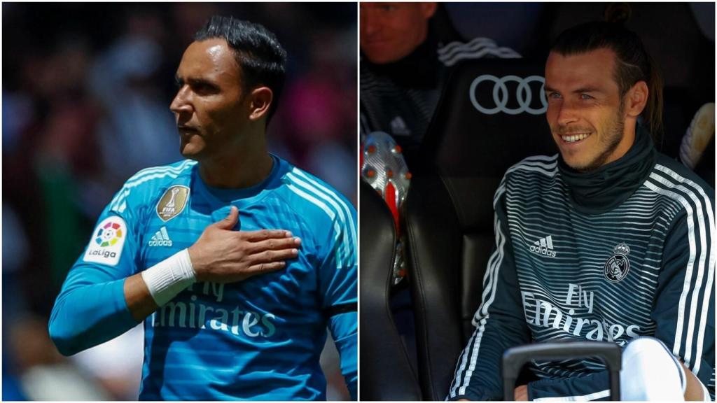 Keylor Navas y Gareth Bale