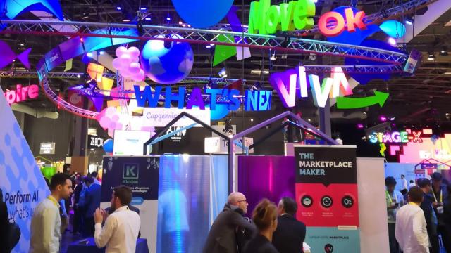 Imagen de Vivatech 2019, la principal feria digital de Europa, con 100.000 visitantes anuales.