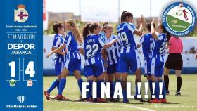 El Dépor Femenino hace historia: espectacular ascenso a Primera División