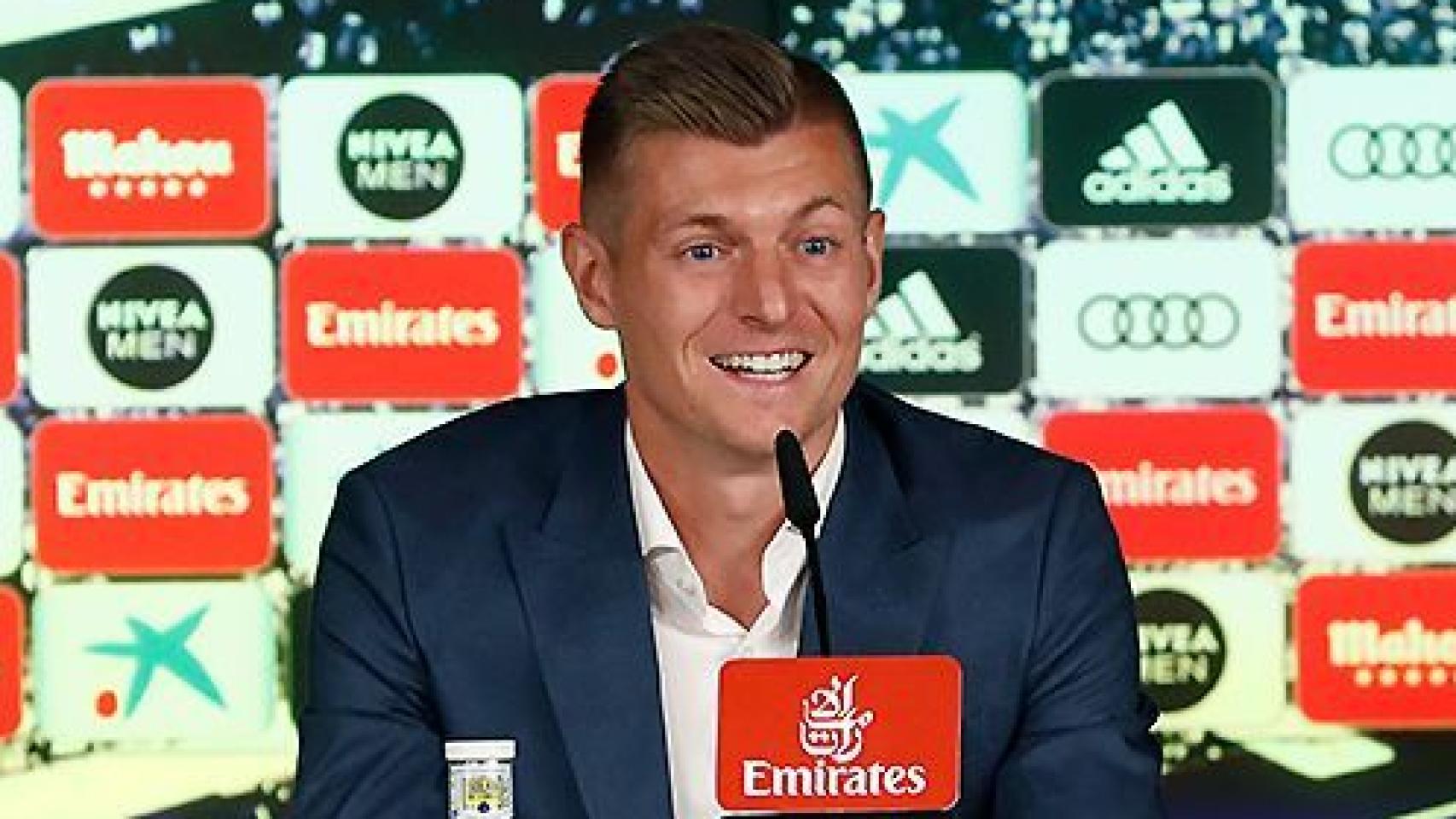 Kroos, en rueda de prensa