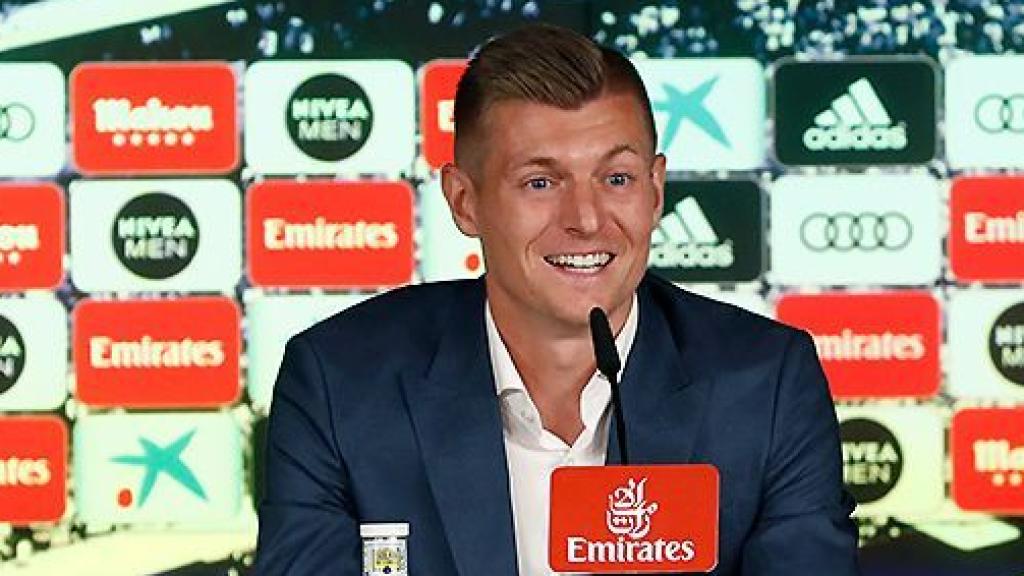 Kroos, en rueda de prensa