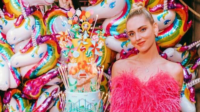 Chiara Ferragni ha celebrado su cumpleaños en un parque de atracciones.