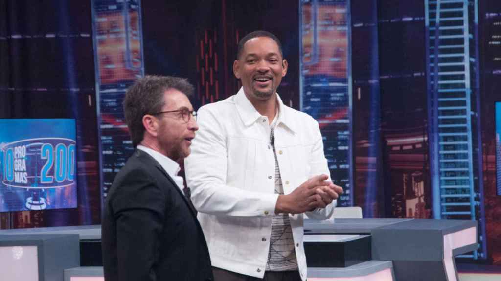 Will Smith con Pablo Motos en 'El Hormiguero'.