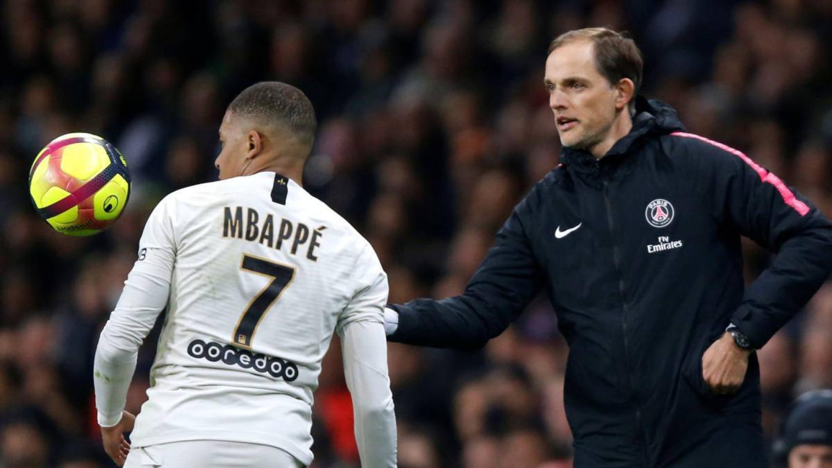 Mbappé y Tuchel