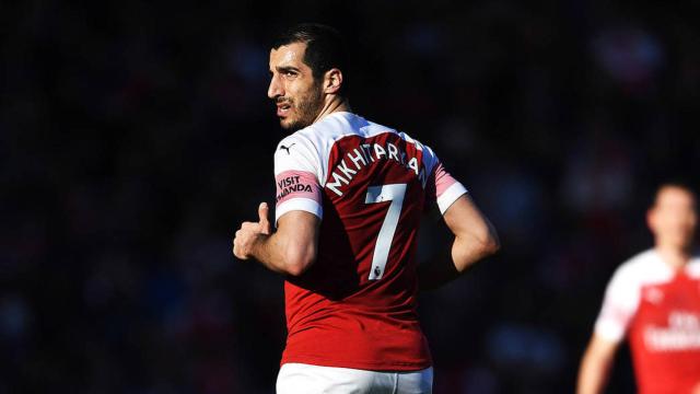 Mkhitaryan no jugará la final de la Europa League con el Arsenal por seguridad