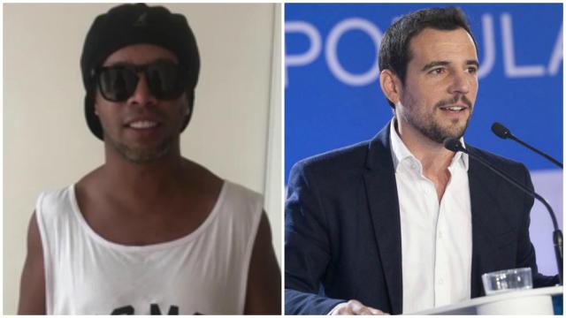 Ronaldinho apoya públicamente la candidatura del PP al Ayuntamiento de Castelldefels