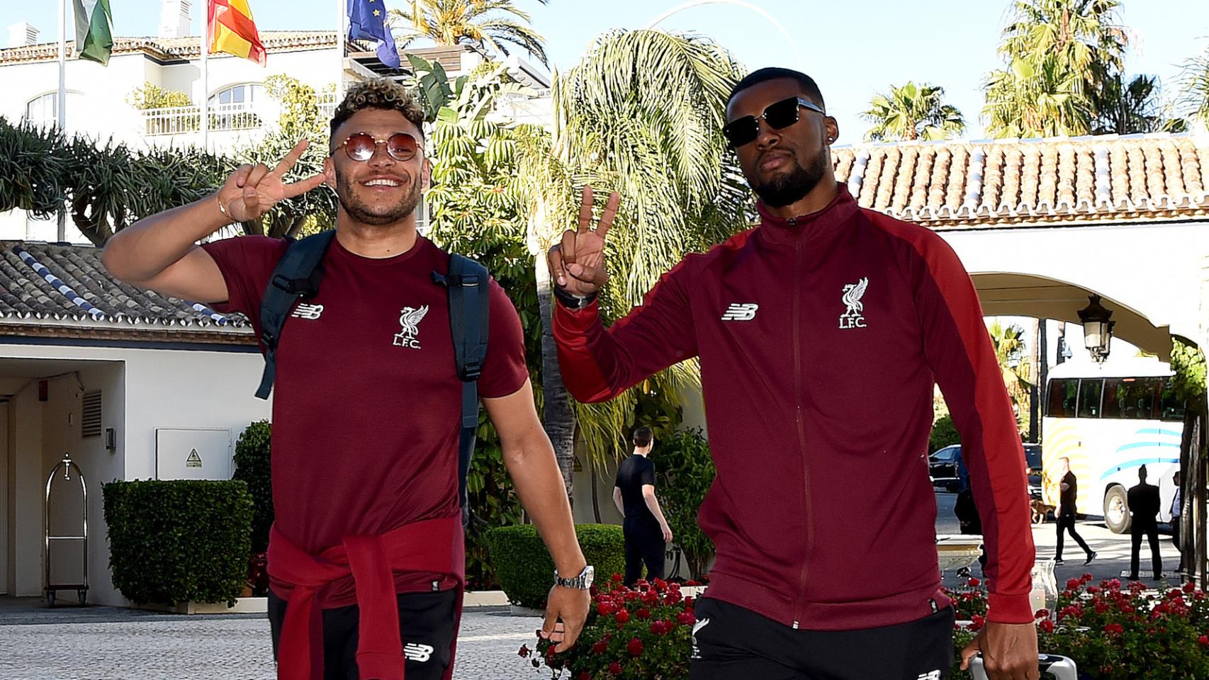 El Liverpool se concentra en el Healthouse Las Dunas antes de la final de la Champions League