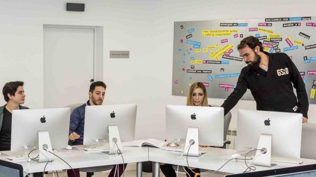 Una de las aulas MediaLab de la Universidad Camilo José Cela