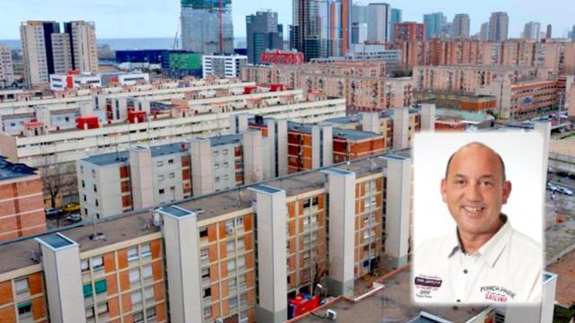 Sant Adrià de Besòs y el concejal José Luis Martínez Cardoso.