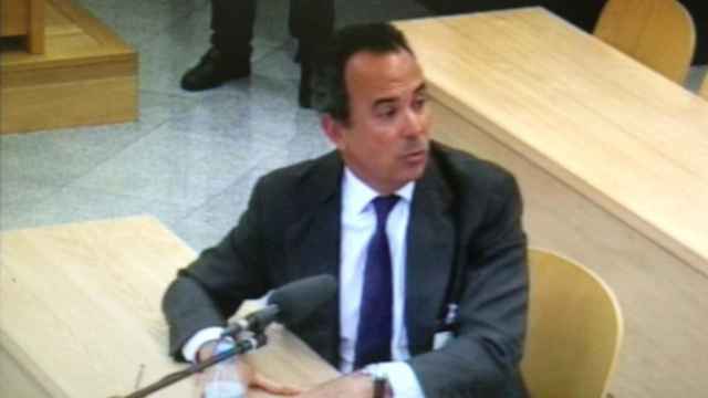 El exsubsecretario de Economía Miguel Temboury Redondo durante su interrogatorio