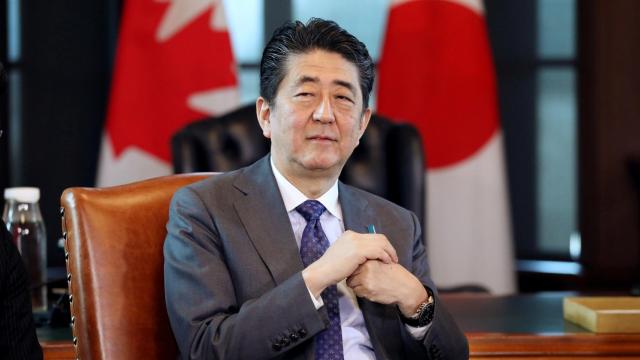 El primer ministro japonés Shinzo Abe.